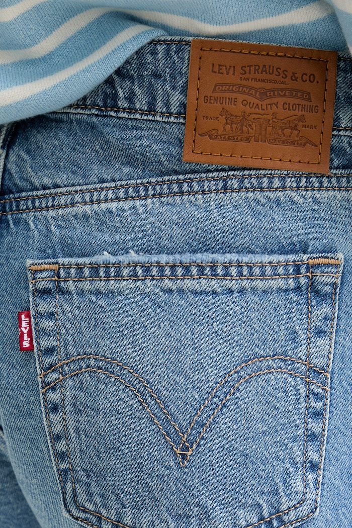 Šortky Levi's LOW LOOSE modrá 005DR