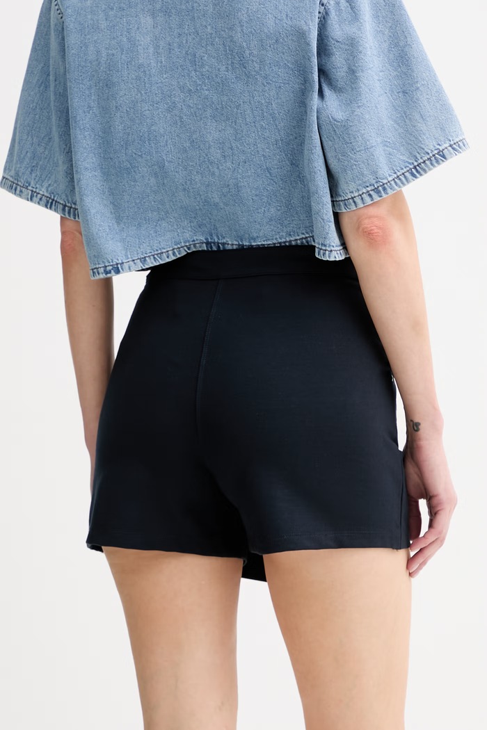 Îmbrăcăminte G-Star fustă-pantalon pentru femei, cu vâscoză Soft sculpt D28762.E406 bleumarin