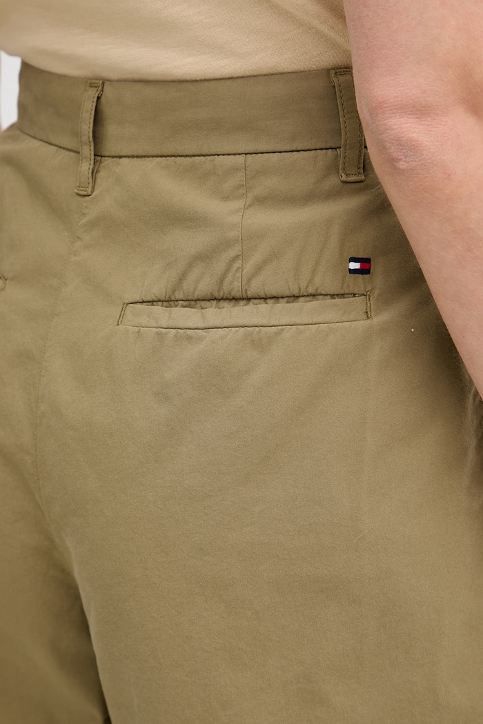 Tommy Hilfiger šortky dámske bavlnené zelená WW0WW49595