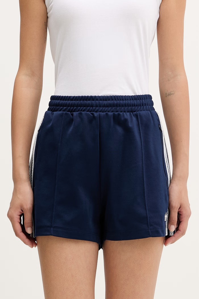 adidas Originals teplákové šortky dámske tmavomodrá KY3168