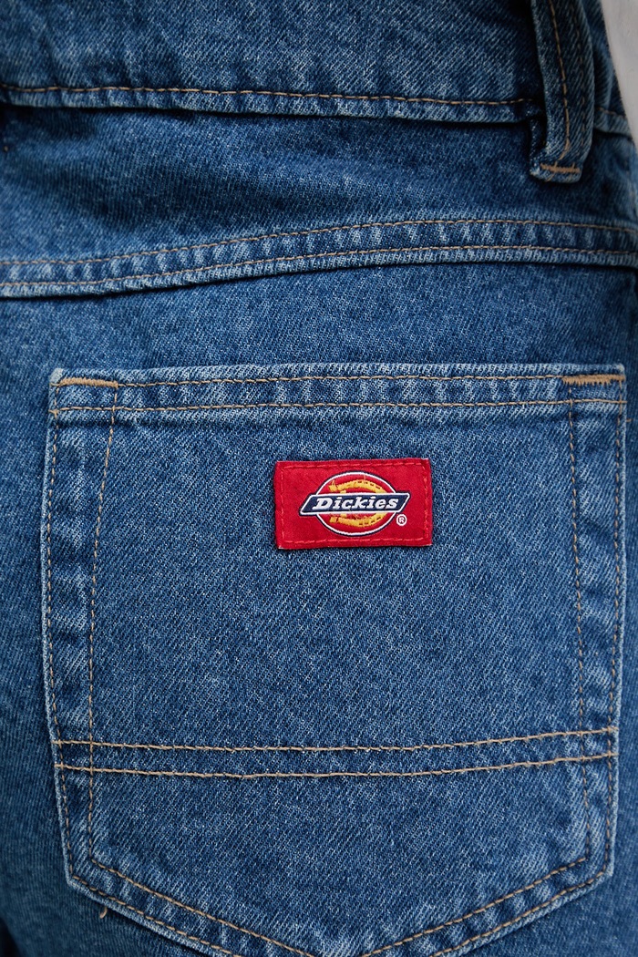 Dickies šortky dámske rifľové modrá DK0A88QVCLB1