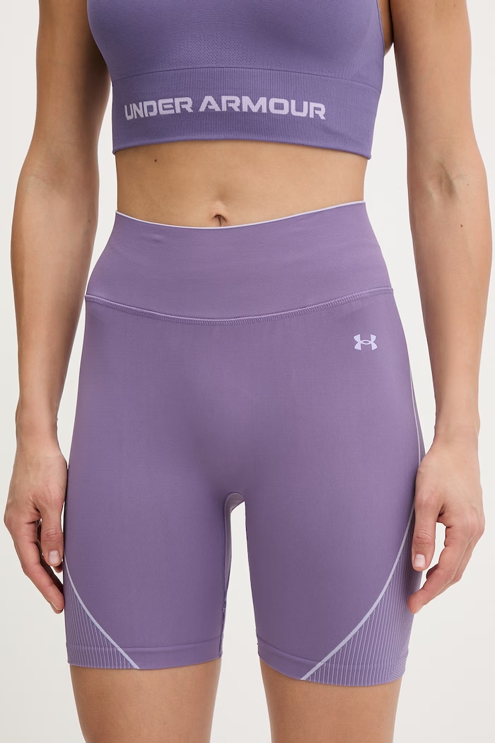 Under Armour pantaloni scurți sport pentru femei Vanish Seamless violet 6000648