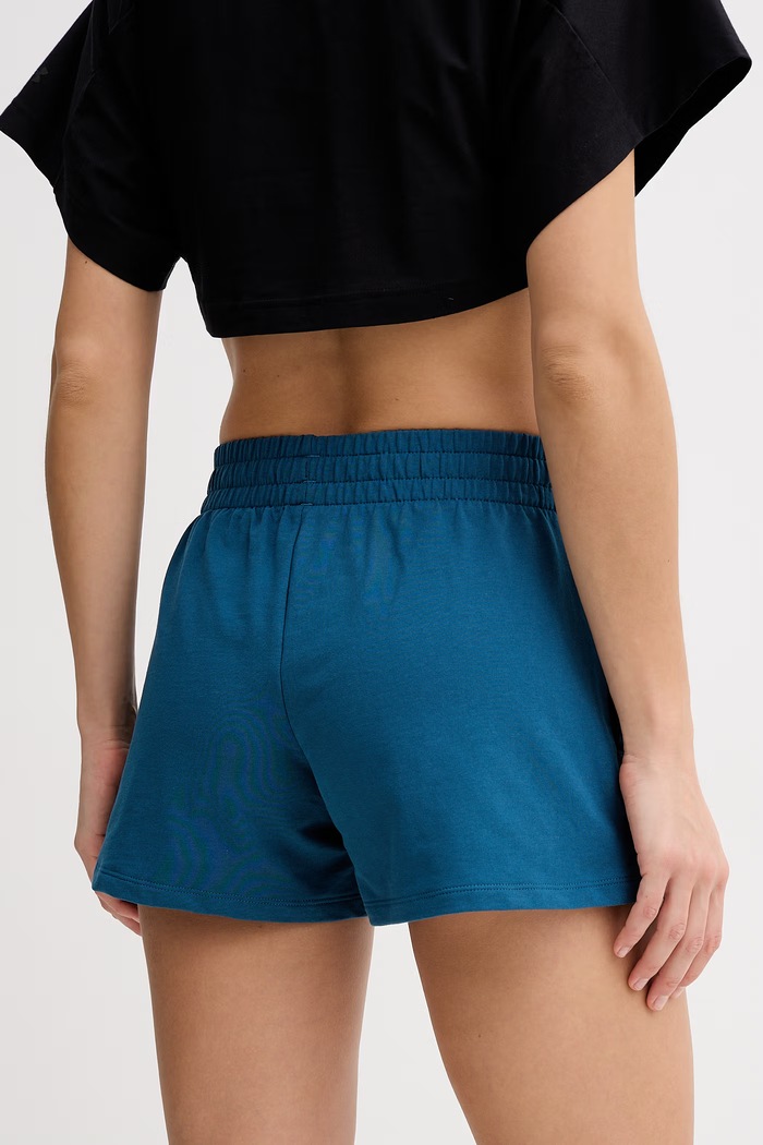 Odjeća Under Armour sportske kratke hlače za žene od pamuka s elastanom Terry 6011022 tirkizna