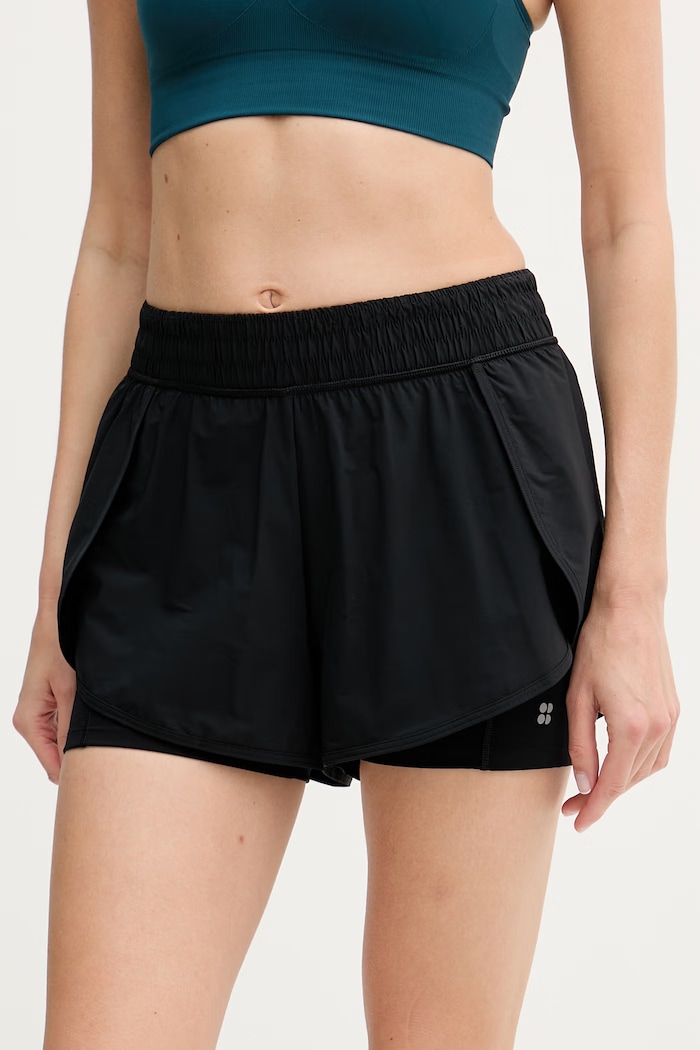 Sweaty Betty szorty sportowe damskie Get Set czarny SB10172