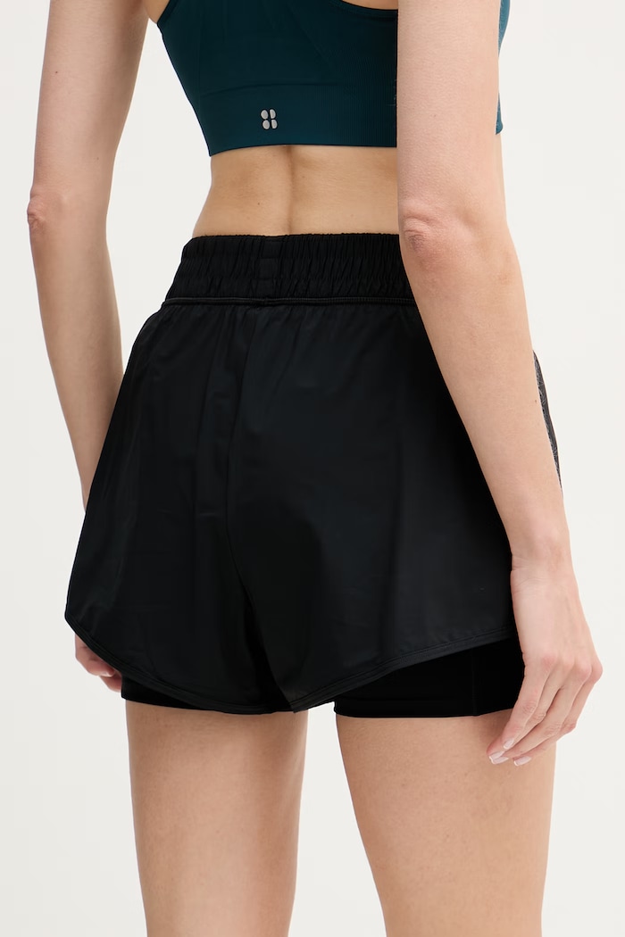 Odzież Sweaty Betty szorty sportowe damskie Get Set SB10172 czarny
