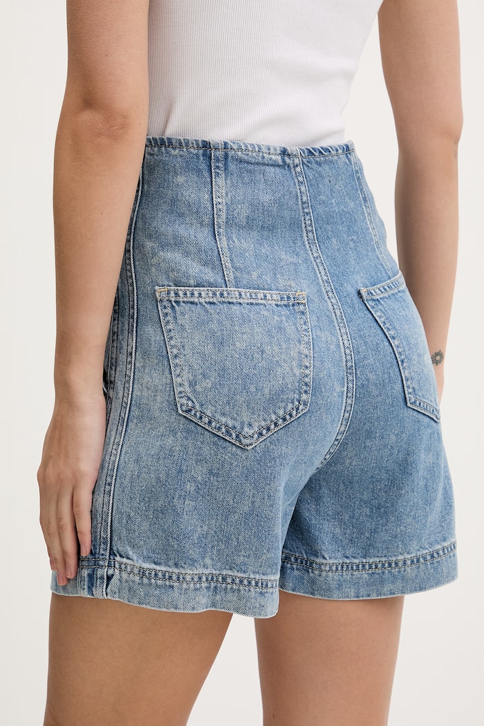 Oblečenie Rifľové krátke nohavice Karl Lagerfeld Jeans B2W10069 modrá