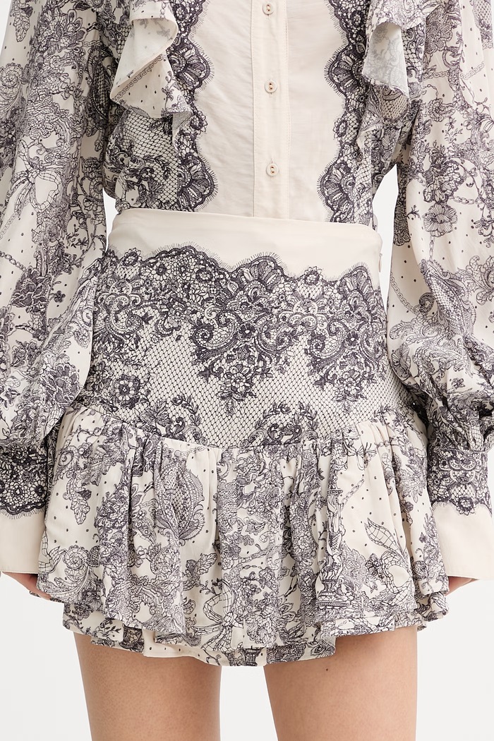 Blugirl Blumarine culottes béžová RA6131.T523A