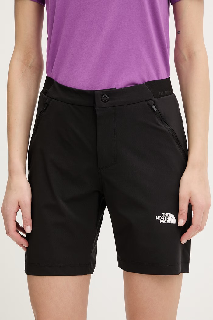 The North Face спортен къс панталон дамски FELIK черен NF0A8BT4JK31