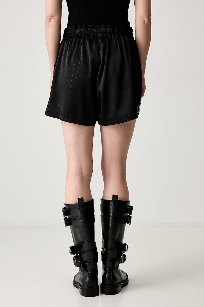 Одяг Martine Rose French Knickers шорти жіночі 833WS37001 чорний