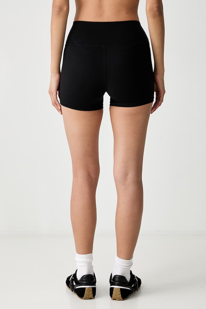 Odjeća Sporty & Rich Signature Logo biciklističke za žene SH05871326BA01 crna