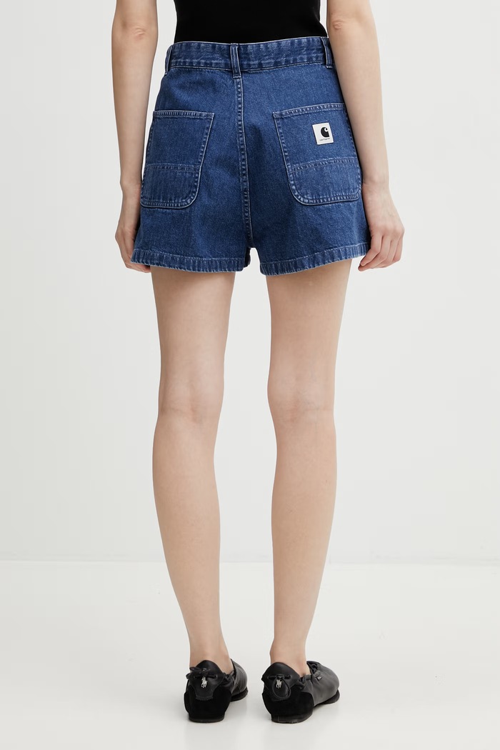Clothing Carhartt WIP W' Lova Short Women's denim shorts I036286.106 blue