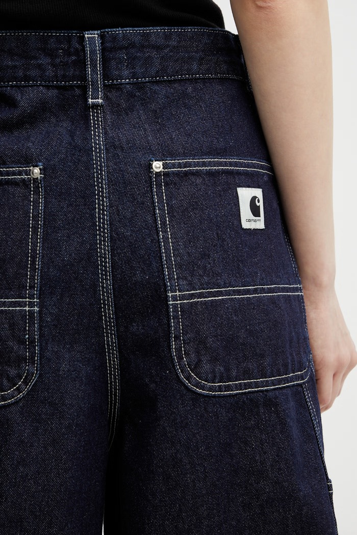 Carhartt WIP W' Nixon Single Knee Short pantaloni scurți denim pentru bărbați bleumarin I036704.102