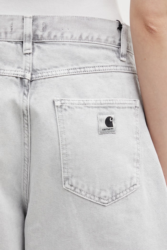 Carhartt WIP W' Brandon Short džínové dámské šedá I036530.895F