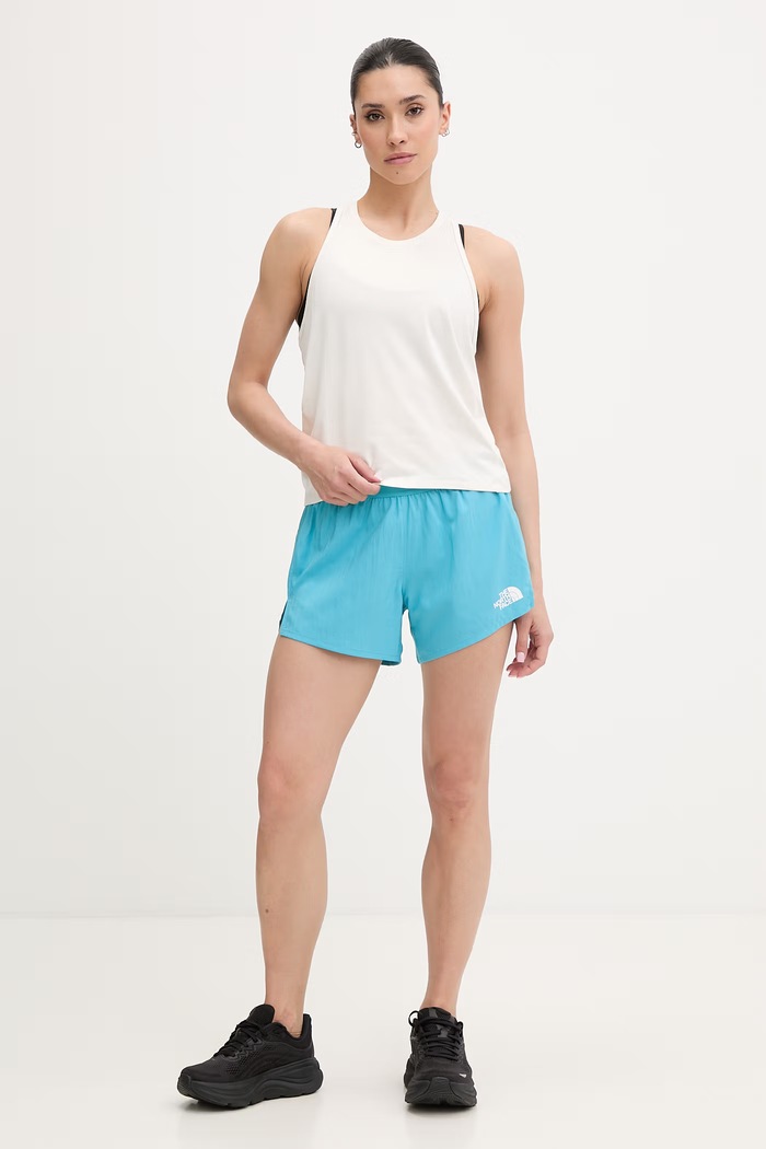 The North Face szorty sportowe damskie LIGHTBRIGHT NF0A8FZGG7D1 niebieski SS26