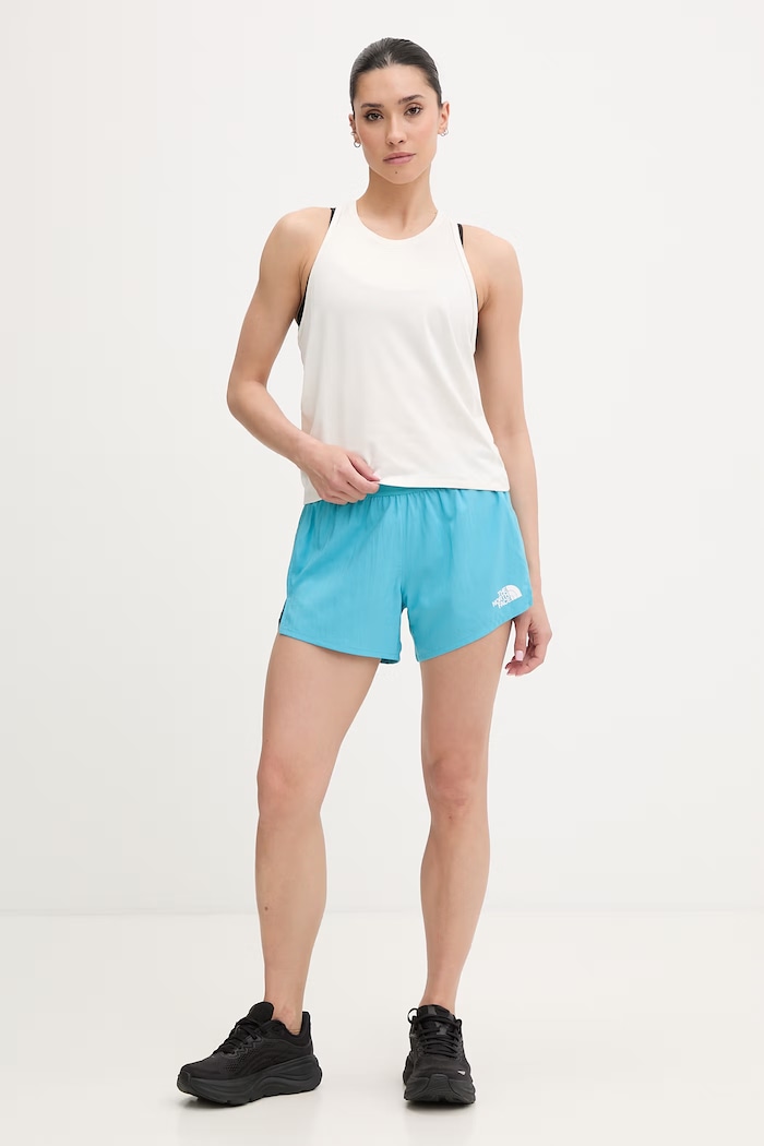 The North Face szorty sportowe damskie LIGHTBRIGHT NF0A8FZGG7D1 niebieski SS26