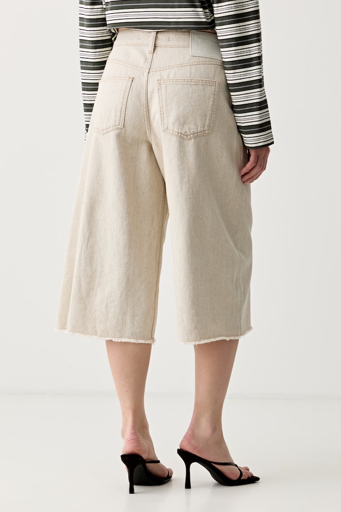 Odzież Sisley jeansy damskie 40HCLF08U beżowy