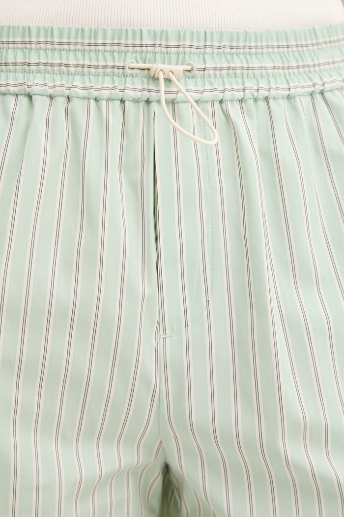 rag & bone pantaloni scurți pentru femei, din bumbac Marvin verde RAD326S9MCO