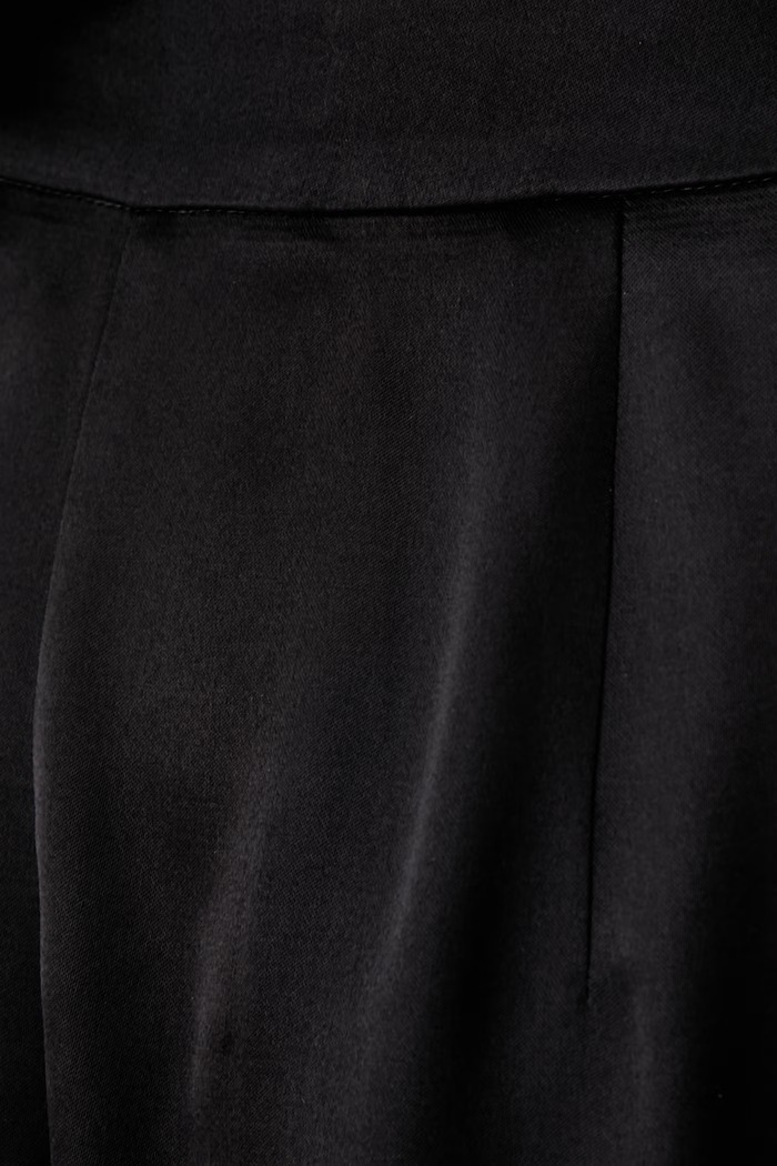 Le Privé szorty damskie BRUNE SHORTS NOIR czarny LP00771