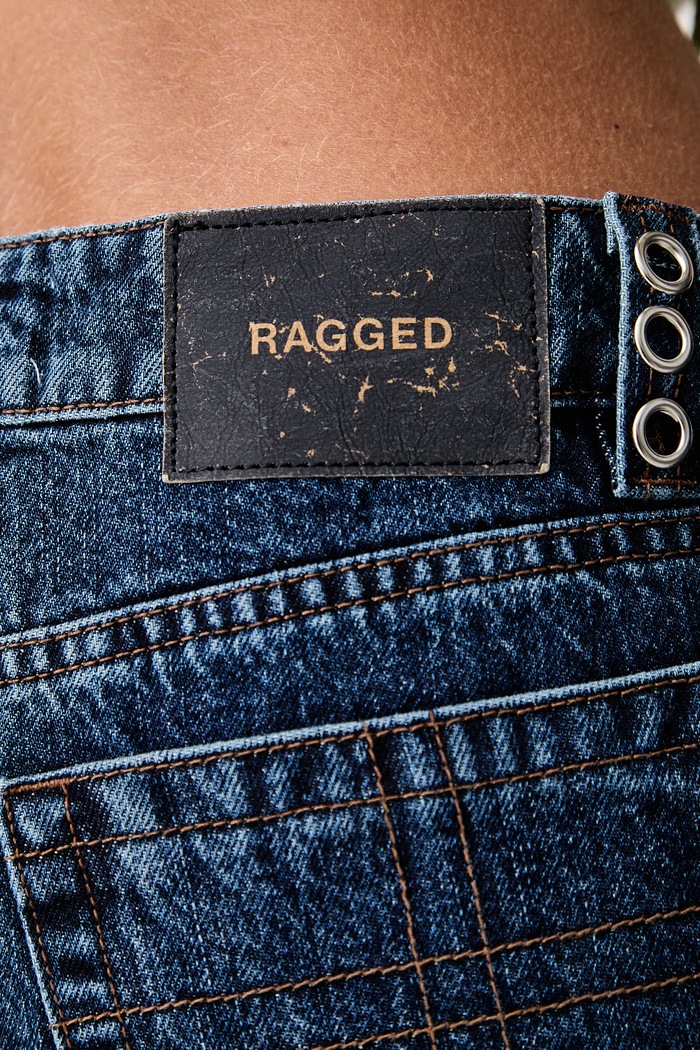 The Ragged Priest szorty damskie jeansowe RPSS261060DN granatowy