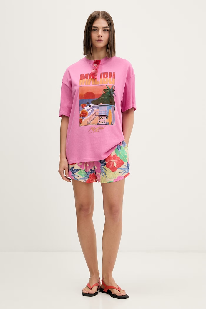 Rip Curl šortky dámské z viskózy PARTY PACK 04UWWS vícebarevná SS26