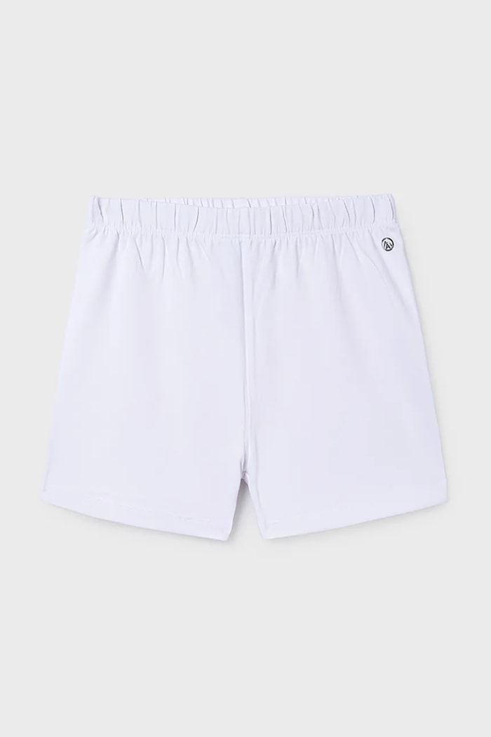 Mayoral pantaloni scurți copii sport alb 214.8E.Junior.PPY2