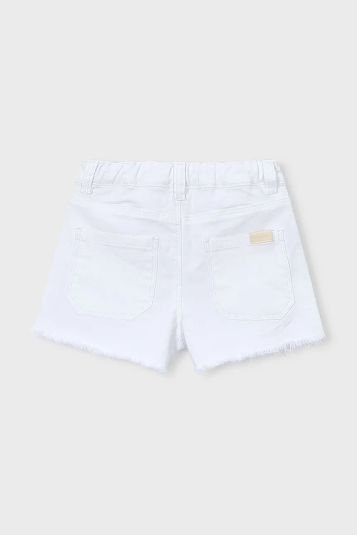 Девочка Детские шорты Mayoral 234.6K.Mini.PPY2 белый