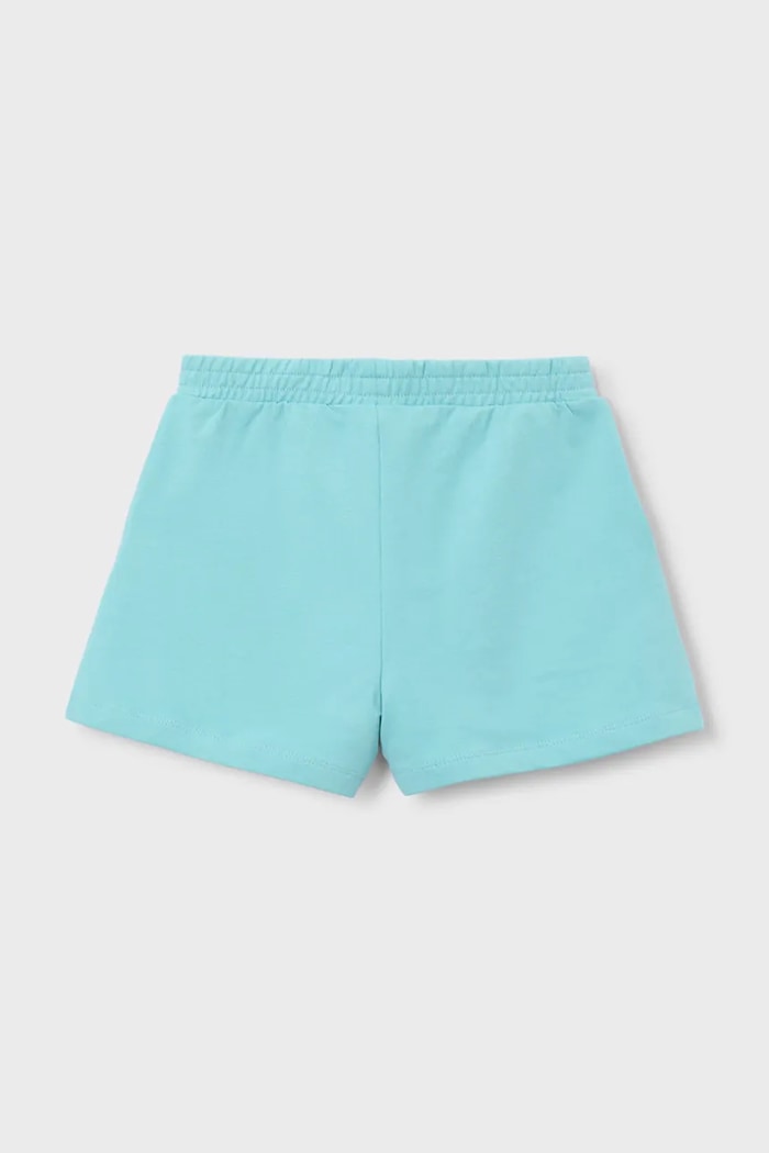 Mayoral pantaloni scurți copii 607.6P.Mini.PPY2 turcoaz SS26