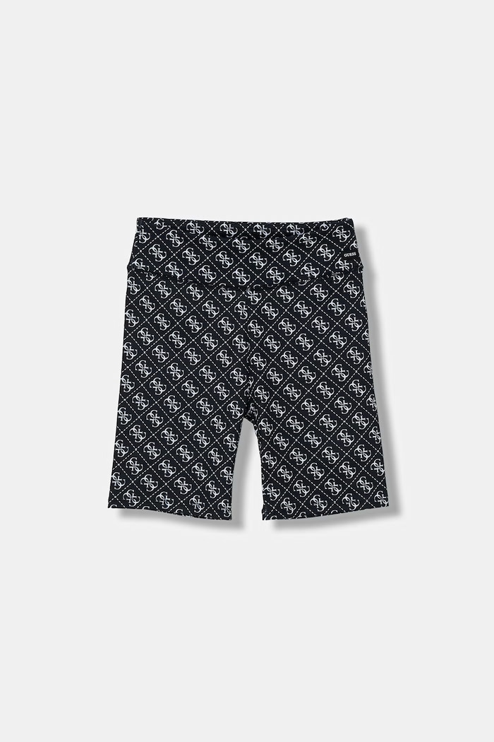 Guess pantaloni scurți copii casual negru J6RD02.MC01P.PPY2