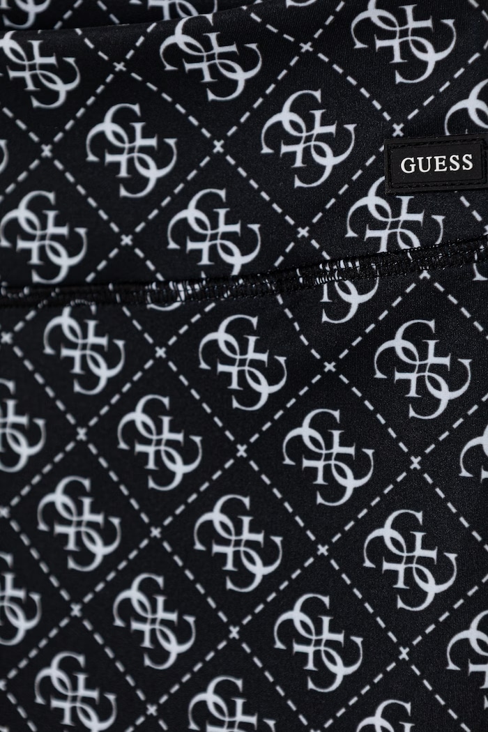 Fete Guess pantaloni scurți copii J6RD02.MC01P.PPY2 negru