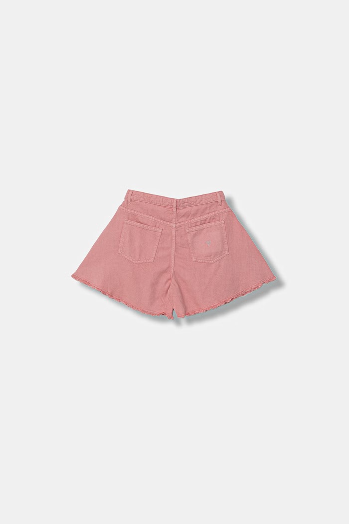 Guess pantaloni scurți copii J6RD11.WH1T0.PPY2 roz SS26
