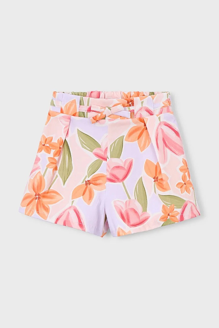Mayoral pantaloni scurți copii 3906.6D.Mini.PPY2 roz SS26