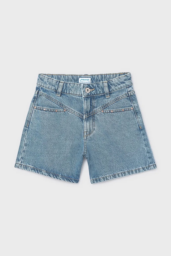 Дитячі джинсові шорти Mayoral casual блакитний 6202.8C.Junior.PPY2