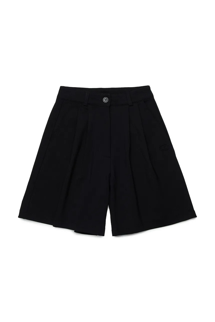 Detské viskózové šortky Diesel PALLYN SHORTS látka čierna J02674.KYATE