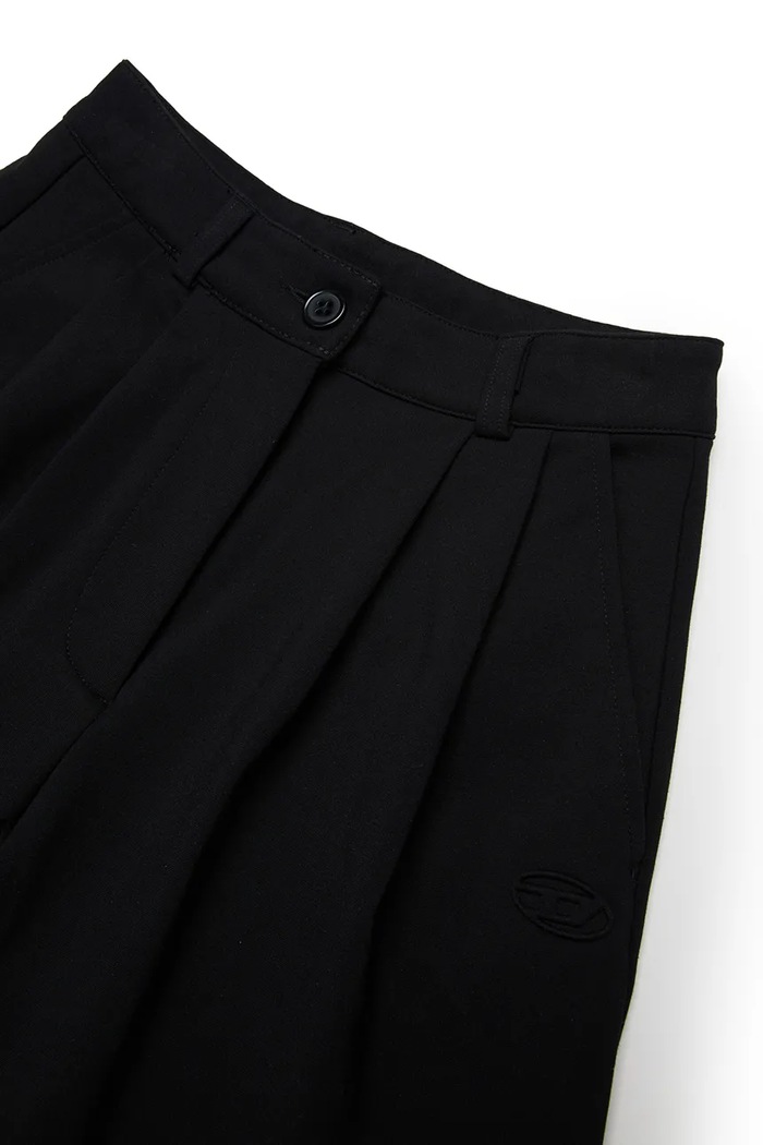 Dievča Detské viskózové šortky Diesel PALLYN SHORTS J02674.KYATE čierna