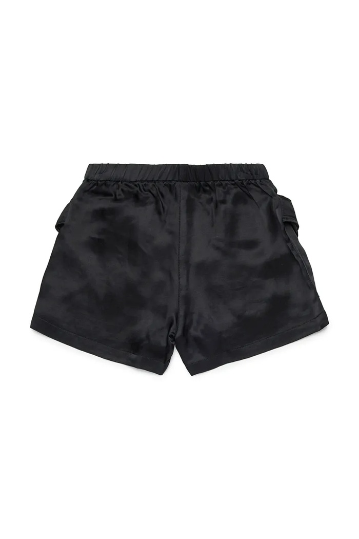 Diesel pantaloni scurți pentru copii, din vâscoză PSAFFY SHORTS J02681.KXBMX negru SS26