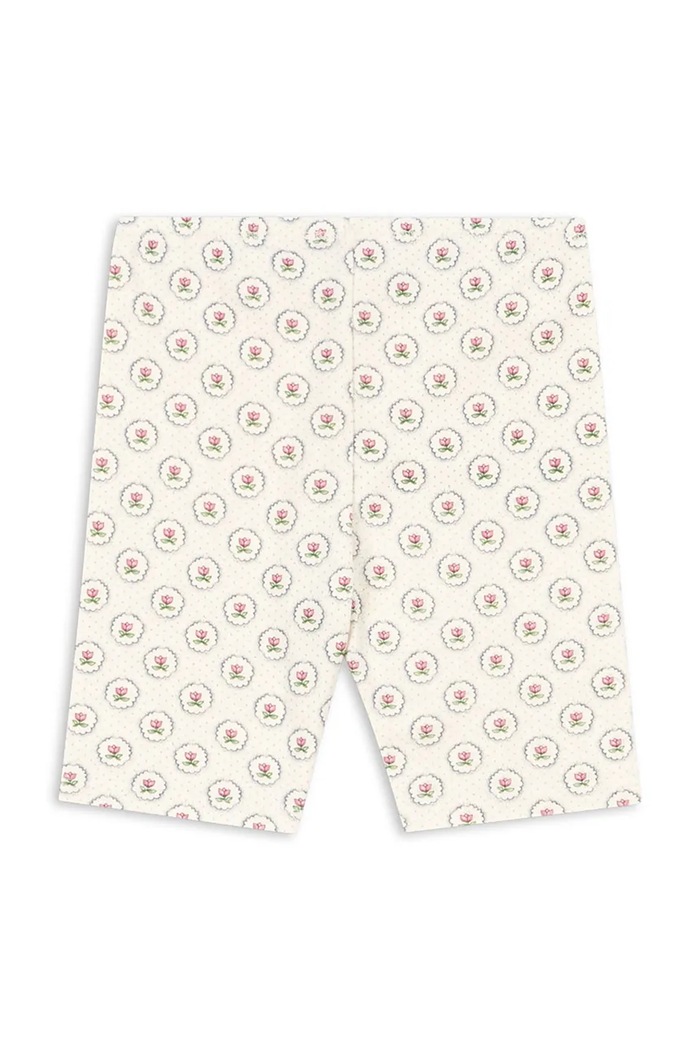 Konges Sløjd szorty bawełniane dziecięce CLASSIC SHORT LEGGINGS GOTS KS104733.PPY2 beżowy SS26