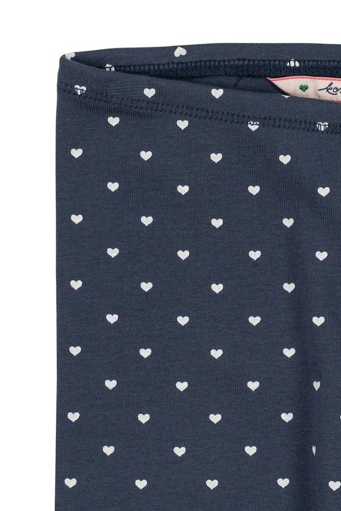 Dziewczynka Konges Sløjd szorty bawełniane dziecięce CLASSIC SHORT LEGGINGS GOTS KS104733.PPY2 granatowy