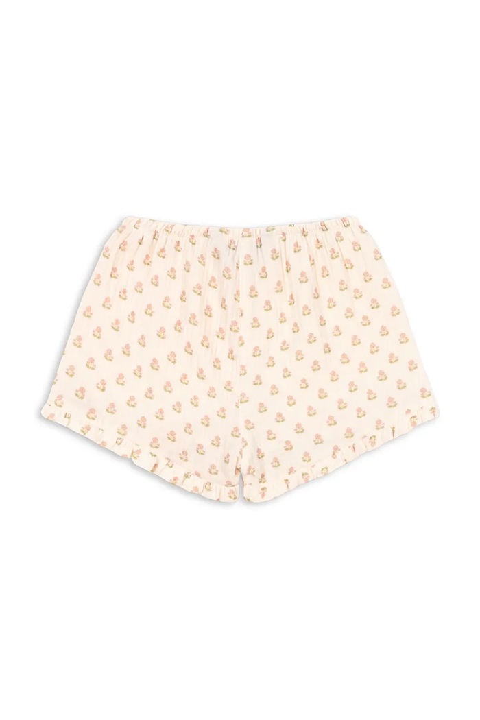Detské bavlnené šortky Konges Sløjd COCO SHORTS GOTS KS104743.PPY2 béžová SS26