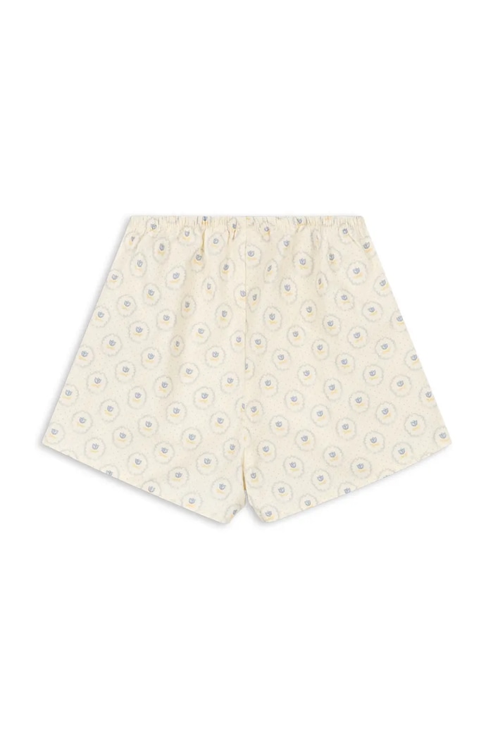 Dziewczynka Konges Sløjd szorty bawełniane dziecięce COEUR SHORTS GOTS KS104748.PPY2 beżowy