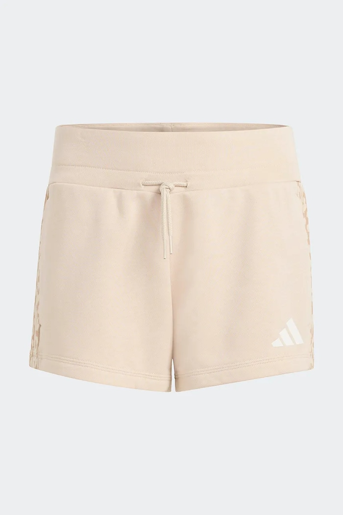 Detské krátke nohavice adidas KB6970 béžová SS26