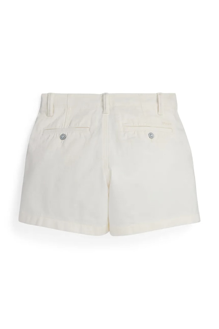 Djevojčice Dječje pamučne kratke hlače Polo Ralph Lauren 313934331005 bijela