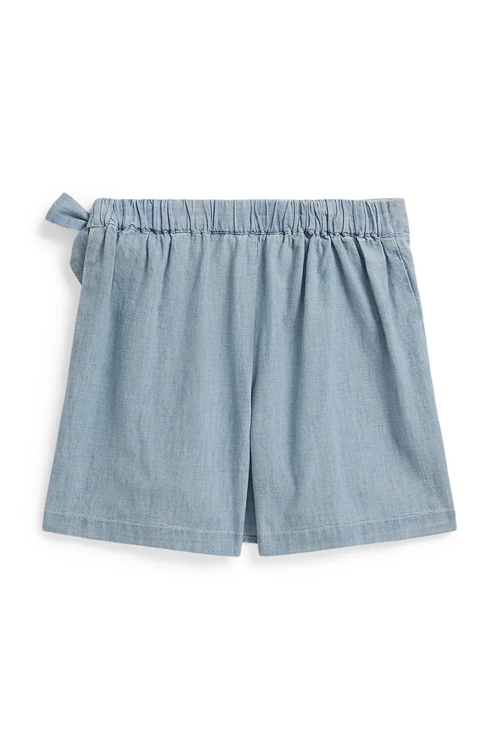 Dievča Detské rifľové krátke nohavice Polo Ralph Lauren 313A11752001 modrá