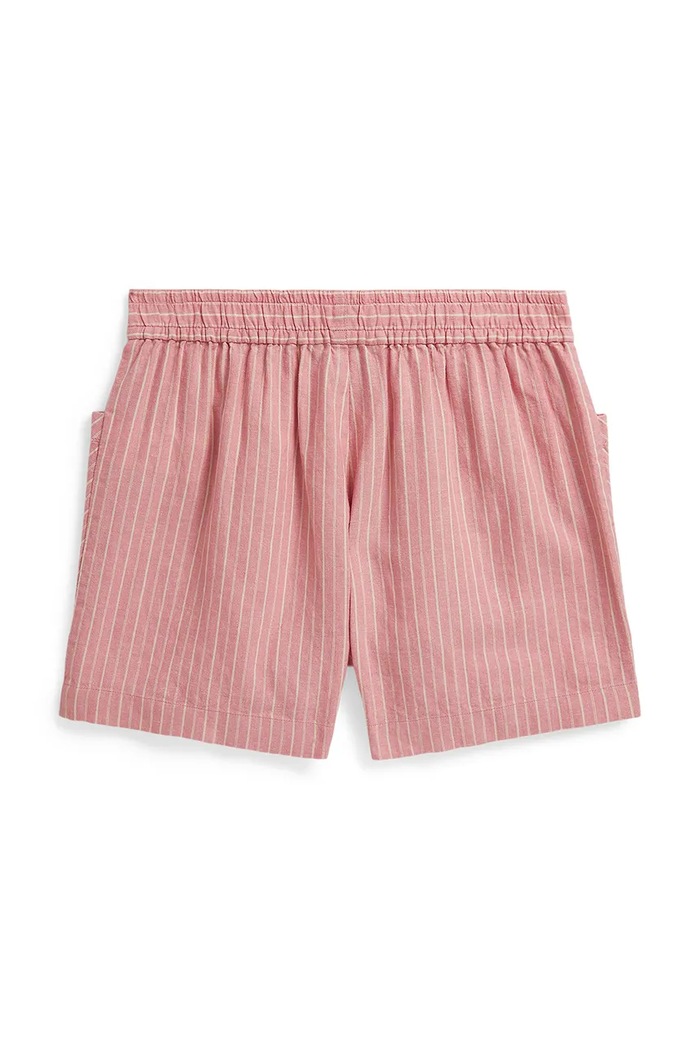 Σορτς με λινό για παιδιά Polo Ralph Lauren 313A11964002 ροζ SS26