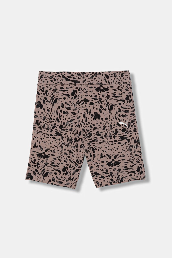 Puma szorty dziecięce ESS GRAPHIC Animal casual beżowy 692492