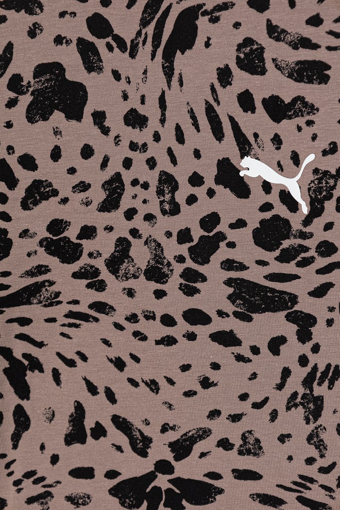 Dziewczynka Puma szorty dziecięce ESS GRAPHIC Animal 692492 beżowy