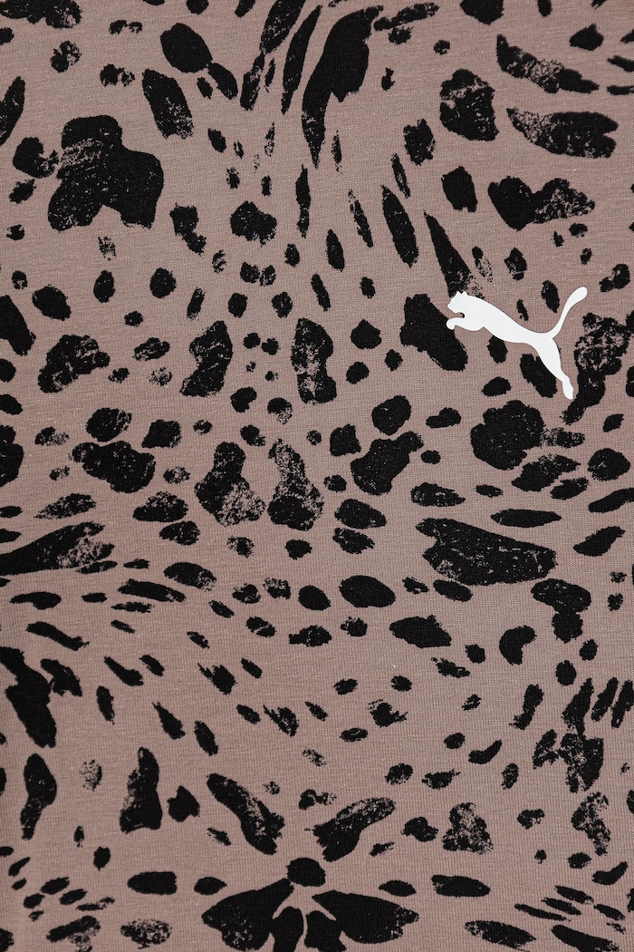 Dziewczynka Puma szorty dziecięce ESS GRAPHIC Animal 692492 beżowy