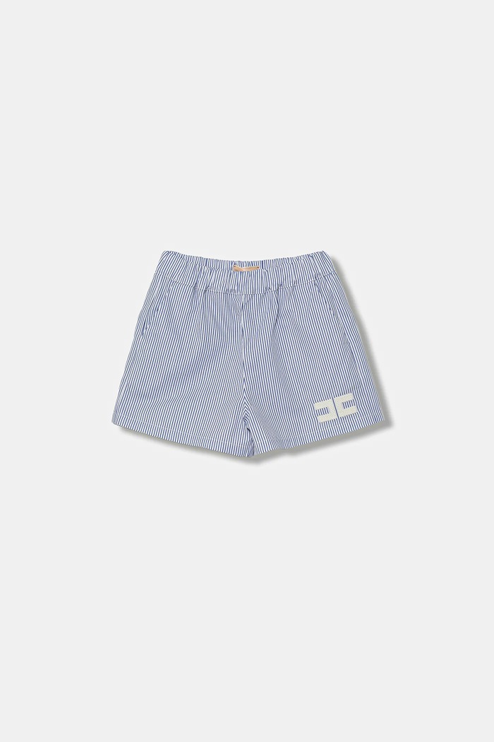 Elisabetta Franchi shorts di lana bambino/a applique blu EFBE087.0.CR025.98.128