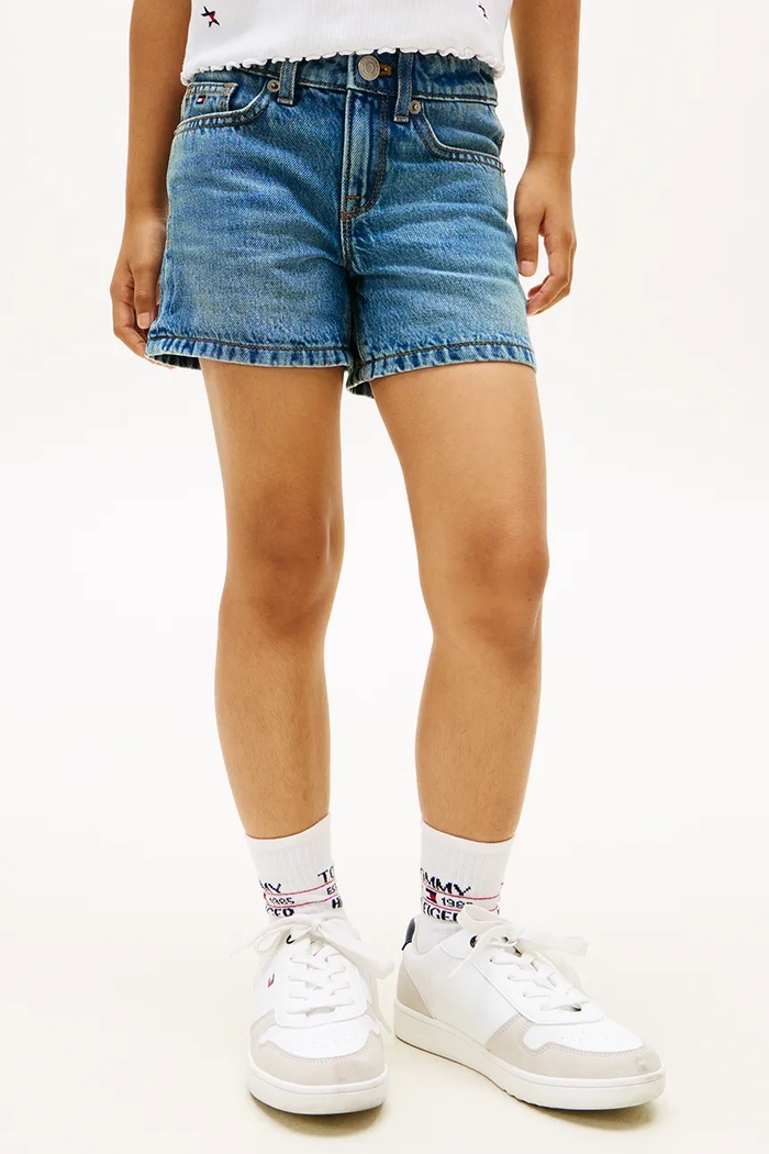 Tommy Hilfiger šortky detské modrá KG0KG09132.128.176.PPY2