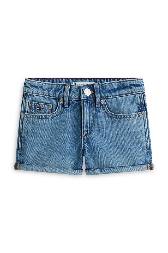 Tommy Hilfiger šortky detské KG0KG09132.128.176.PPY2 modrá SS26