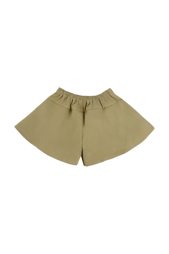 Fete Donsje pantaloni scurți din bumbac pentru copii Mazena Shorts 4115000 verde